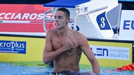 David Popovici, vicecampion mondial la 200 de metri liber în bazin scurt, la Melbourne
