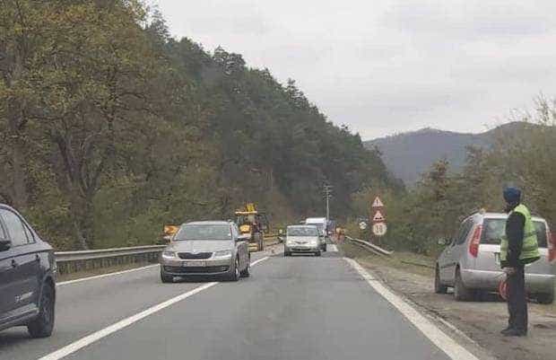 Au fost ridicate restricțiile rutiere pe DN7, la Milcoiu, între Pitești și Rm. Vâlcea