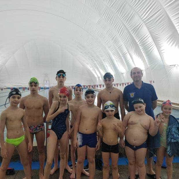 Rezultate foarte bune ale sportivilor de la CSM Pitești la Cupa Moș Crăciun la înot