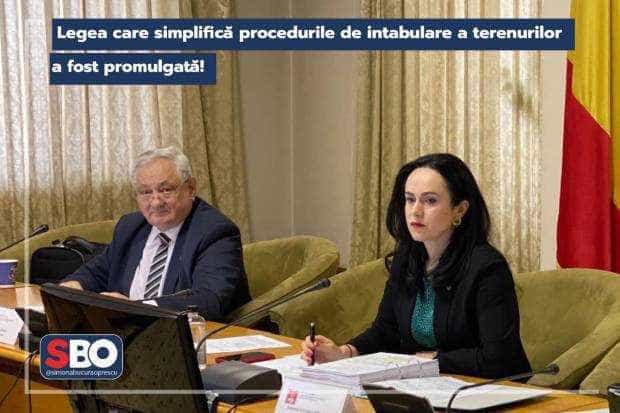 Simona Bucura Oprescu: “Legea care simplifică procedurile de intabulare a terenurilor a fost promulgată”