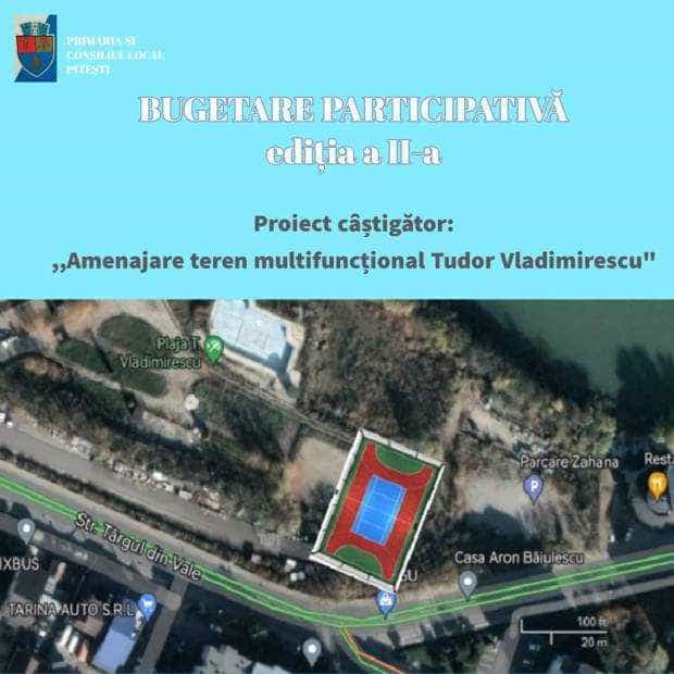 Piteștenii au ales proiectul câștigător al programului de bugetare participativă