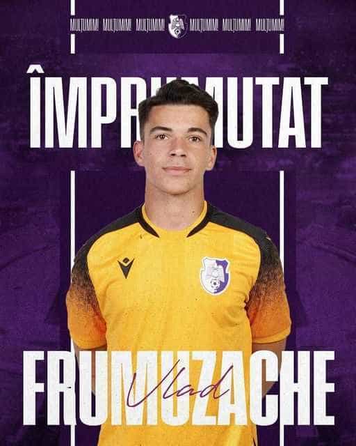 FC Argeș l-a împrumutat pe portarul Vlad Frumuzache la CSM Deva
