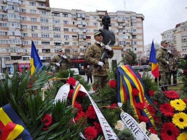 Piteşti. Mica unire, sărbătorită la statuia domnitorului Cuza