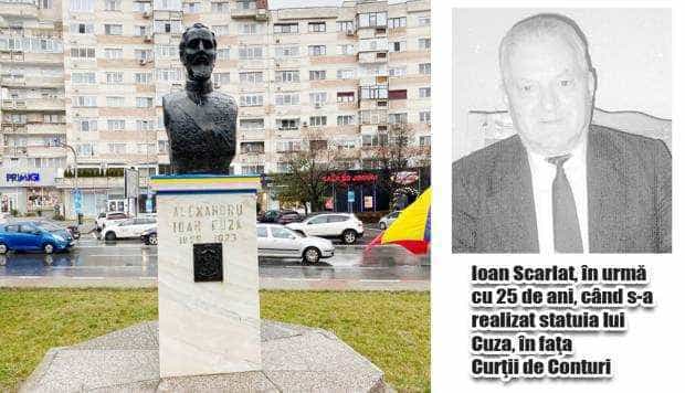 25 de ani de la amplasarea statuii lui Alexandru Ioan Cuza în Piteşti