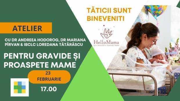 Atelier gratuit pentru gravide și mămici, la Spitalul Mioveni