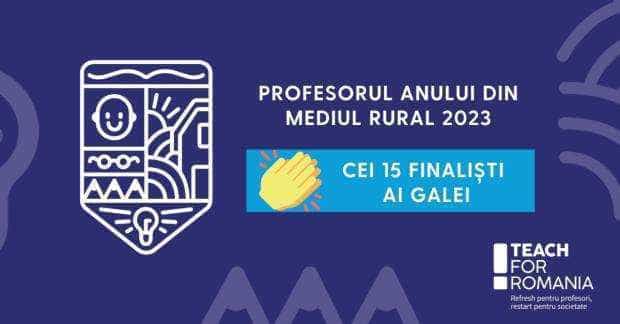 Învățător din Argeș, printre cei 15 finaliști ai Galei „Profesorul Anului din mediul rural”