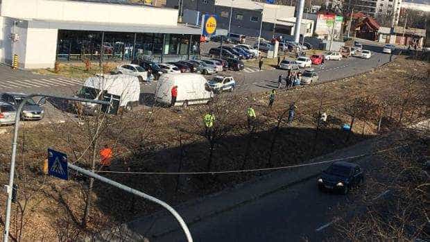 Galerie foto. Femeie moartă după ce a fost  lovită de tren în zona Lidl de la CNCD