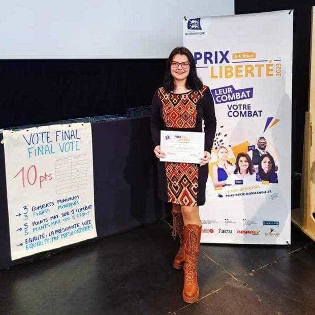 O studentă din Pitești, în juriu la „Prix Liberté – Premiul pentru Libertate”