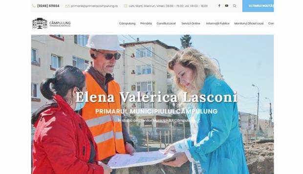 Expoziţie foto Lasconi pe site-ul Primăriei Câmpulung