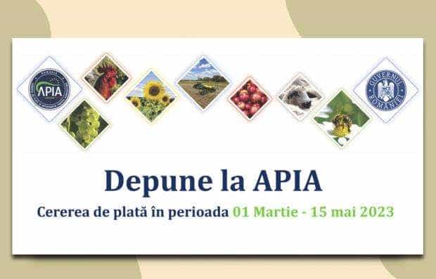 APIA  dă startul Campaniei de primire a Cererilor de Plată pentru anul 2023