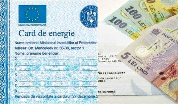 Încă 350.000 de români vor primi carduri de energie pentru plata facturilor