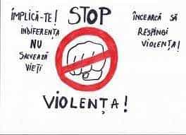 Stoenești: ”IA atitudine, spune STOP VIOLENȚEI”
