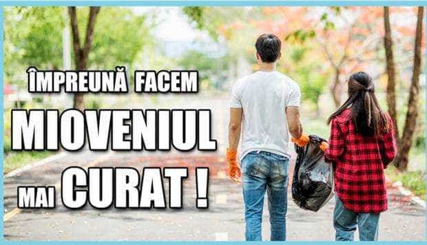 Acţiune de ecologizare în Mioveni