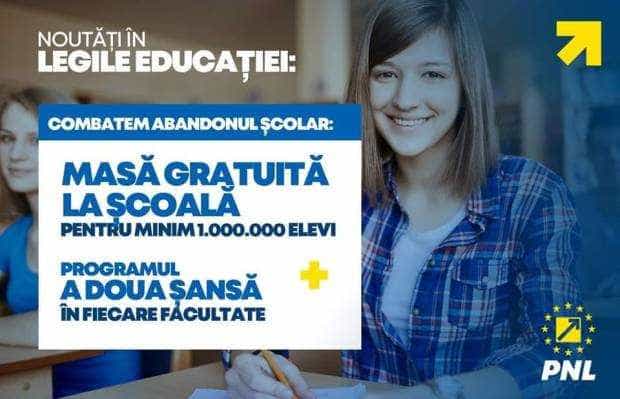 Senator Dănuț Bica: ”Combaterea abandonului școlar este o prioritate pentru PNL”