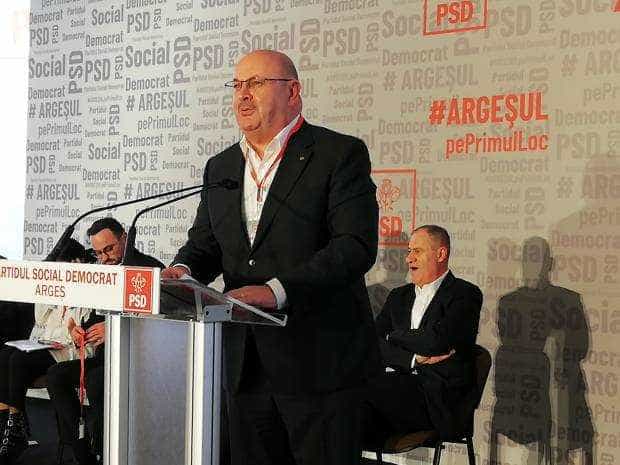Ion Mînzînă, reales lider al PSD Argeș. „Nu mai există omul providențial. Cred în unitatea echipei”