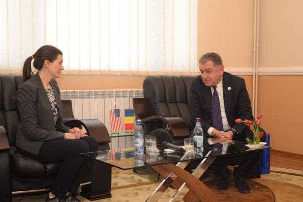 Primarul Gentea s-a întâlnit cu reprezentanții Ambasadei SUA