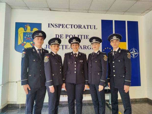 Polițiști noi la IPJ Argeș