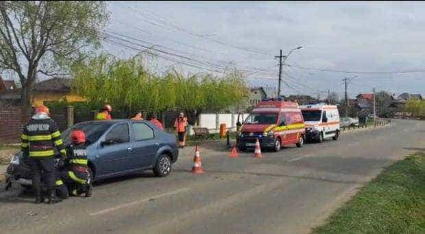 Video. Accident în Bradu, cu trei mașini și două victime