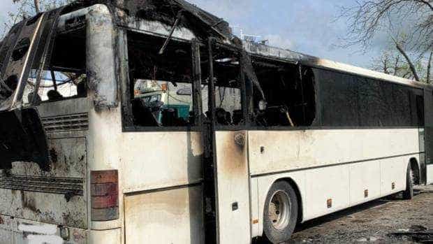 Un autobuz cu 40 de persoane a luat foc în mers, în Timișoara