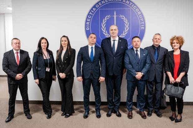 Delegație din cadrul Sectorului Afacerilor Interne din Serbia, în vizită la sediul Direcției Generale Anticorupție