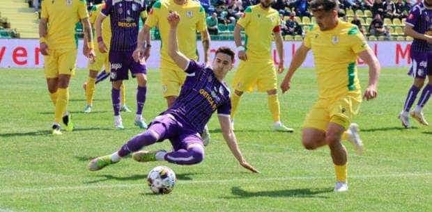 CS Mioveni – FC Argeș 0-2. Alb-violeții, pe loc de baraj, galben-verzii, în Liga 2