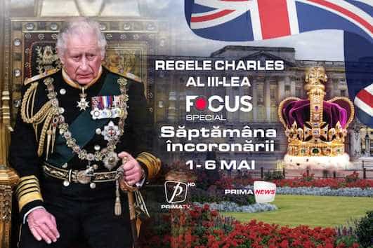 PRIMA TV: ÎNCORONAREA REGELUI CHARLES AL III-LEA, PROGRAM SPECIAL