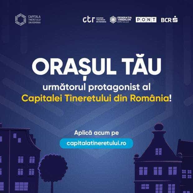 A început depunerea candidaturilor pentru ”Capitala Tineretului din România” – 2025