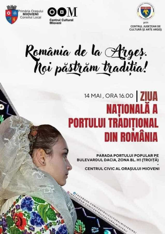 Mioveni. Pregătiri pentru parada portului popular