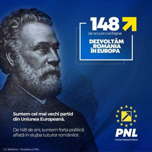 Senator Dănuț Bica: ”Partidul Național Liberal, cel mai vechi partid politic din Uniunea Europeană”