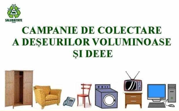 O nouă campanie de colectare a deșeurilor voluminoase, în Pitești