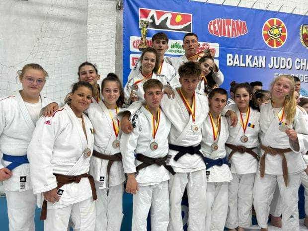 Alin Șorici de la CS Mioveni, vicecampion balcanic la judo