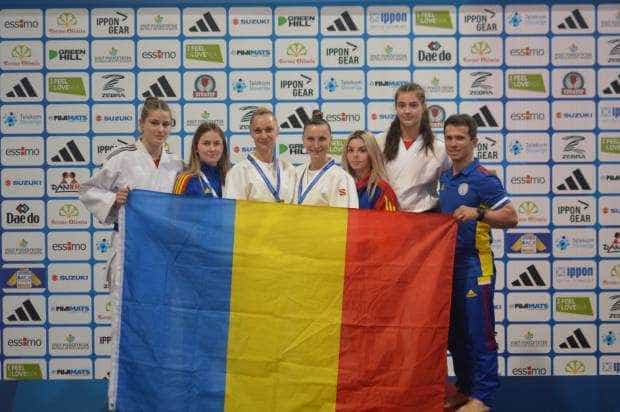 Argeșencele Alina Zaharia și Alina Cheru au cucerit din nou aurul la Campionatele Europene de judo