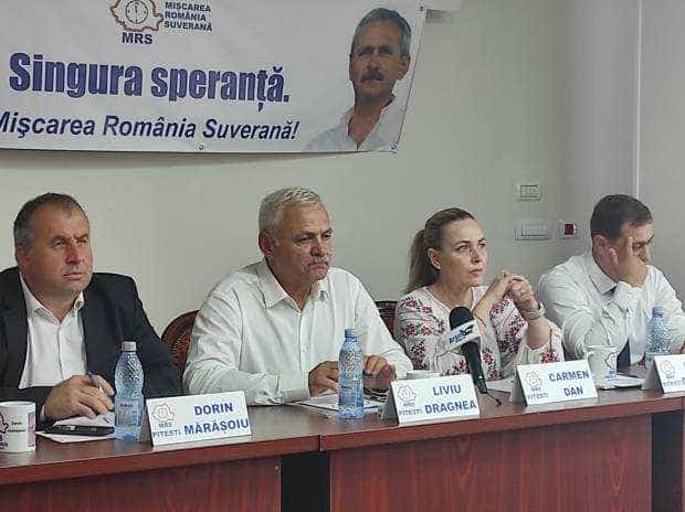 Liviu Dragnea la Pitești: „PSD-PNL este o combinație toxică pentru România”