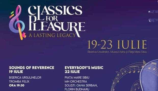 Filarmonica Piteşti va concerta în cadrul unui mare festival în aer liber de la Sibiu