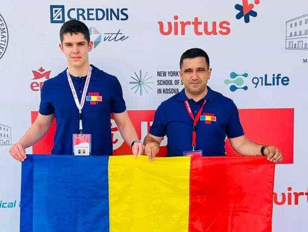 Piteșteanul David Marghidan a obținut medalie de aur la Olimpiada Balcanică de Matematică