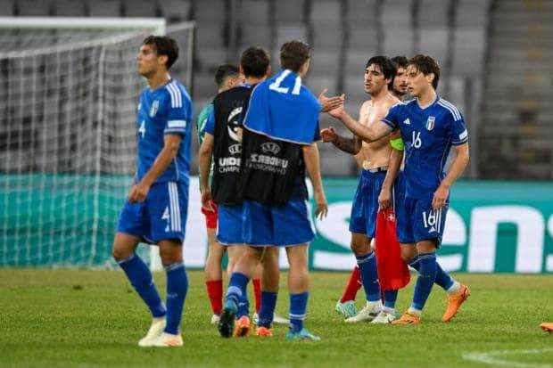Echipa de fotbal U21 a Italiei, jefuită pe Cluj Arena