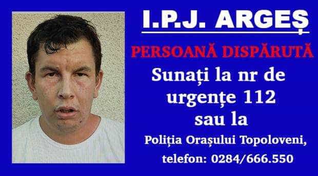 Argeș. A plecat de acasă. Poliția face căutări