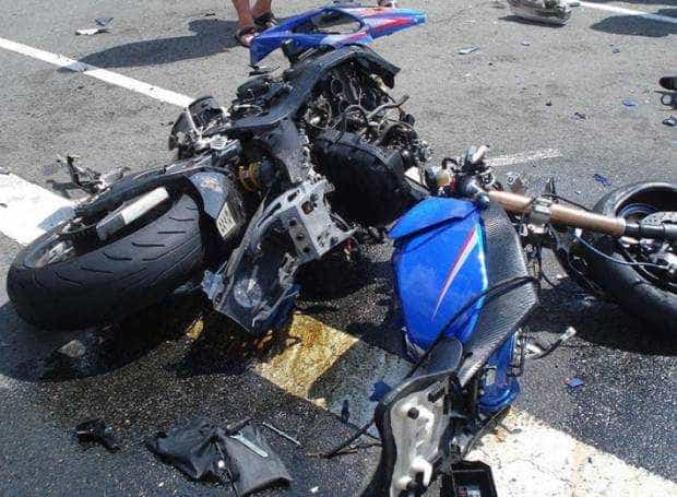Accident cu un motociclist în Argeș