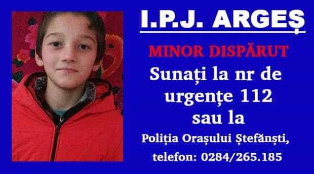 Minori dați dispăruți în Argeș. Poliția face căutări 