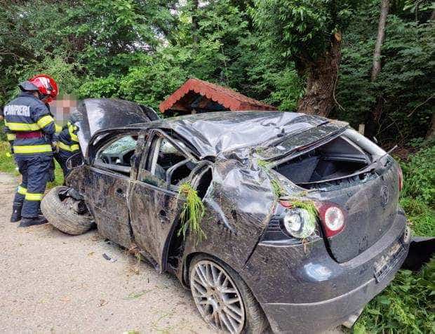 Accident la Hârtiești. Victima, un tânăr de 20 de ani