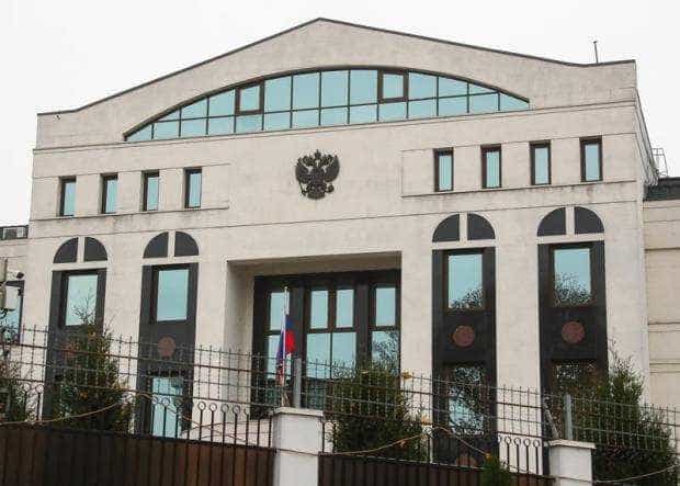 Ambasada Rusiei la Chişinău are de două ori mai multe antene decât reprezentanţa diplomatică rusă de la Bruxelles