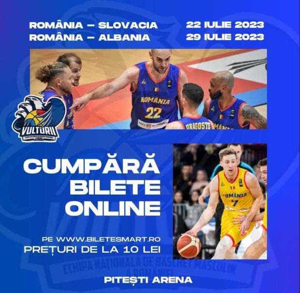 În week-end la Pitești Arena avem baschet de Națională