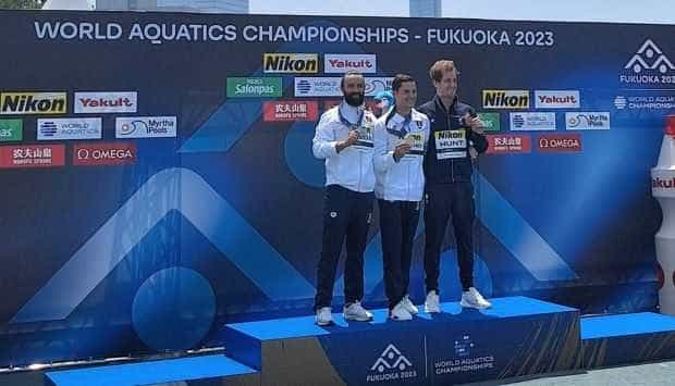 Constantin Popovici şi Cătălin Preda – aur și argint la Campionatele Mondiale de natație de la Fukuoka