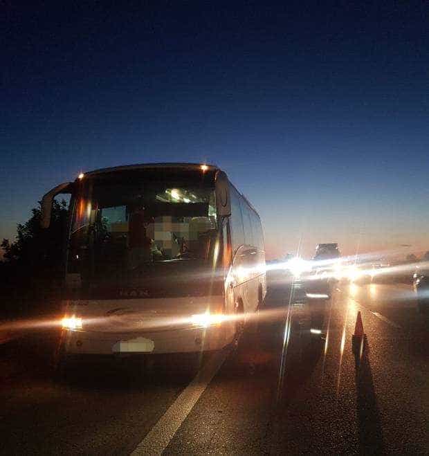 Video. Pieton lovit mortal de un autocar lângă Piteşti, pe autostradă!