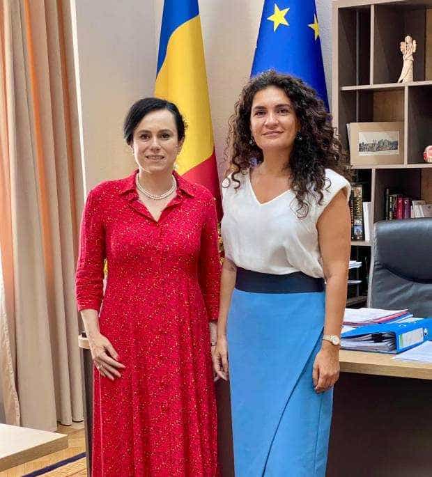 Ministrul Muncii s-a întâlnit cu șefa Reprezentanței Comisiei Europene în România