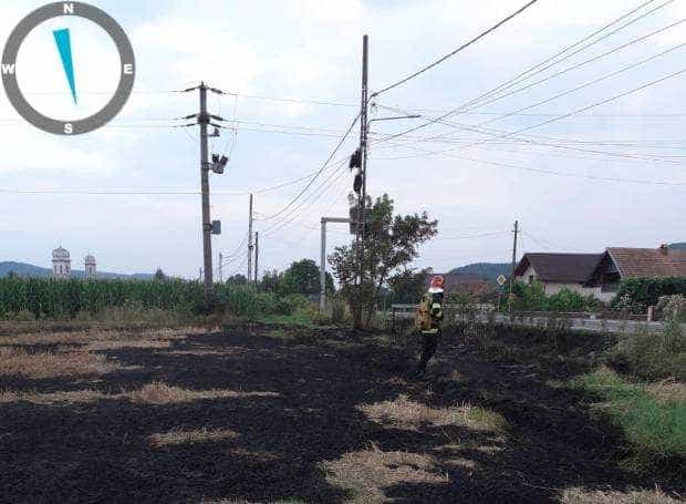 După o noapte de foc pentru pompierii argeșeni, incendiile continuă