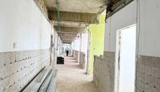 Se renovează etajul şase al Spitalului de Pediatrie Piteşti