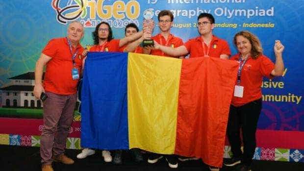 România s-a clasat pe locul 1 în lume la Olimpiada Internațională de Geografie