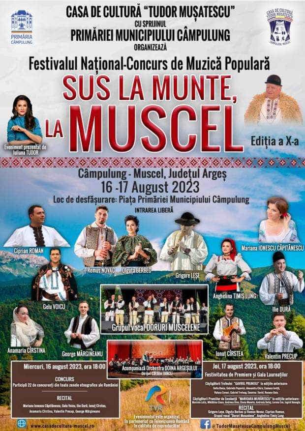 Câmpulungul devine capitala folclorului românesc. „Sus la munte, la Muscel”