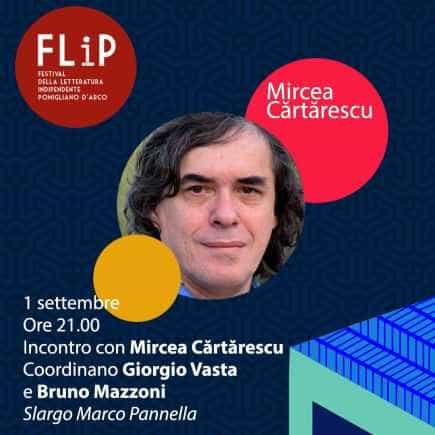 Turneul literar al scriitorului Mircea Cărtărescu în Italia